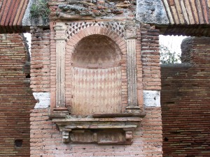 Lararium in Ostia