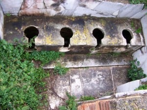 Roman Latrine in Ostia