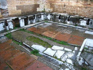 Public Latrine in Ostia