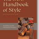 Overpriced SBL Handbook of Style (2nd ed)